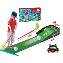 Golfspelset voor kinderen met automatische terugloop, LED-golfballen die oplichten in het donker, minigolfspeelgoed voor kinderen van 3 tot