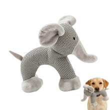 Pluche interactief hondenspeelgoed voor grote honden, piepend kauwspeelgoed voor het doorkomen van tanden en ter verrijking van de ontwikkel