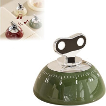 Temporizador de cocina mecánico de 60 minutos con alarma sonora y parte trasera magnética, estilo retro para cocinar y hornear.