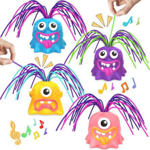 4er-Set Squishy-Monster-Stressabbau-Spielzeuge für Kinder, Jugendliche und Erwachsene, Angstbewältigungs-Quetschspielzeuge für Zuhause, Schu