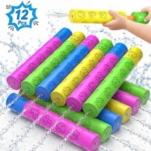 12 Extra Large Foam Water Cannons for Kids Outdoor Water Play for Pool Beach and Garden Long Range
