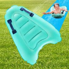 Opblaasbare bodyboard-waterglijbaan voor kinderen en volwassenen, zomerplezier bij het zwembad en tuinfeest, duurzame waterspeelmat voor bui
