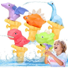 Water Gun Dinosaur Toy for Kids, 5 Colours, Outdoor Summer Play