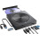 Εξωτερικός εγγραφέας και αναγνώστης CD/DVD, USB 3.0 και USB-C με 2 θύρες USB-A, 2 θύρες USB-C και 1