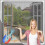 Adjustable Magnetic Window Mosquito Net 130 x 150 cm White Frame for Easy Installation and Use 1