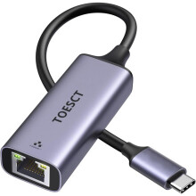 USB-C naar RJ45 Ethernet-adapter 2,5 Gbps netwerk LAN voor iPhone, MacBook, iPad, Surface Go, Galaxy S24 Ultra
