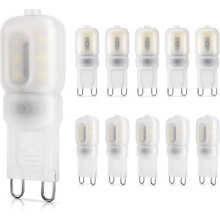 G9 LED-lamp 2W 260lm Koel wit 6000K Niet dimbaar 220-240V Energiebesparend Verpakking van 10