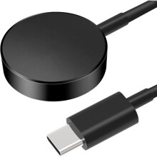 Oplaadstation van aluminiumlegering, compatibel met Samsung Galaxy Watch 6 Classic, 6, 5 en 5 Pro. Verbeterd ontwerp, draagbaar en duurzaam.