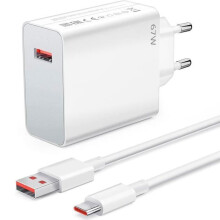 67W rýchlonabíjačka s USB-C konektorom a 1m káblom pre Redmi Note 15 14, Note 14 Pro 4G 5G, Xiaomi 15, 12T, 12T Pro