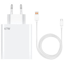 67W snellader met 6A USB-C-kabel van 1 meter, compatibel met Xiaomi Redmi Note 15 14 Pro Plus 13 12 4G 5G A5 15C 14C 13C