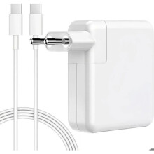 96W USB-C-opladeradapter voor MacBook Pro 16, 15, 14 en 13 inch, 2 meter stroomkabel, snelladen