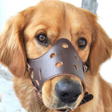 Verstelbare, ademende, bijtbestendige mondkap, extra groot formaat, comfortabel beschermend gezichtsmasker voor dagelijks gebruik