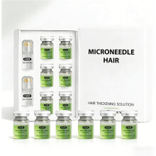 Hair Regrowth System with Microneedle Infusion, Advanced Hair Growth Serum for Men & Women, Scalp Serum for Thinning Hair, Micro Needling Hair Set