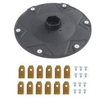 Vervangende 6-Blads Schijfset voor Dream A1, A1 Pro, A2, voor Mova 600, 600 KIT, 1000 met 12 Bladen