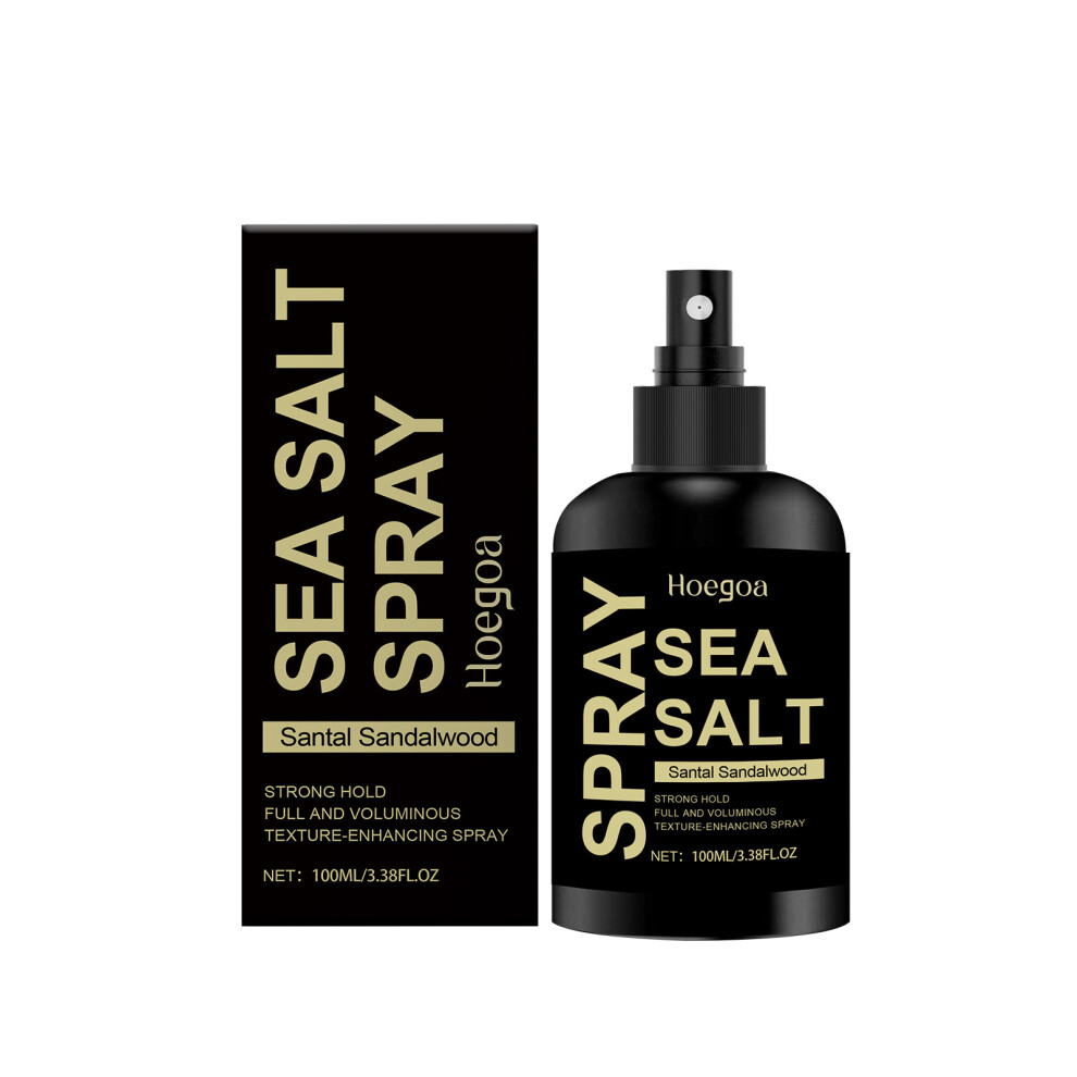 HOEGOA Sea Salt Hair Styling Spray Daily Travel High Curl Hair Texture Styling Fluffy Spray