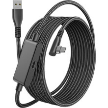 m langes USB-C-zu-USB-C-Verbindungskabel für Meta Quest 3S und SteamVR, High-Speed-USB-3.0-Datenübertragung