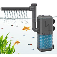 6W 600L H aquariumfilterpomp voor interne watercirculatie en zuurstofvoorziening, compact en stil ontwerp