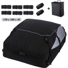 Dakkoffer 610L 130x100x45cm Waterdicht 900D Oxford-stof Dakbagagedrager voor op reis