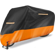 Waterdichte motorhoes voor binnen- en buitengebruik, 210D stof-, regen- en UV-bestendig, geschikt voor scooters van 245 x 105 x 1 cm.
