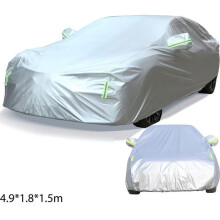 Universele autohoes 190T waterdicht, ademend, regen-, sneeuw- en hittebestendig, 4,9 x 1,8 x 1,5 m