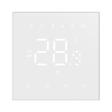 Controlador de Temperatura Inteligente Tuya WiFi de 100-240 V y 3 A para Caldera de Pared Compatible con Alexa y Home B