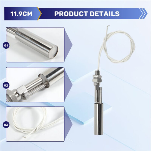 Stainless Steel Breaking Water Level Sensor Horizontal Float 2