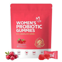 2pcs Women's Probiotic Gummies Nutrition Gels & Chews, 60 Counts