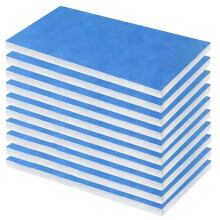 10 Filtres pour Cabine de Peinture, Filtre Portable pour Cabine de Peinture à L'Aérographe, Filtres D'Échappement en Fibre de Verre pour Cabine de