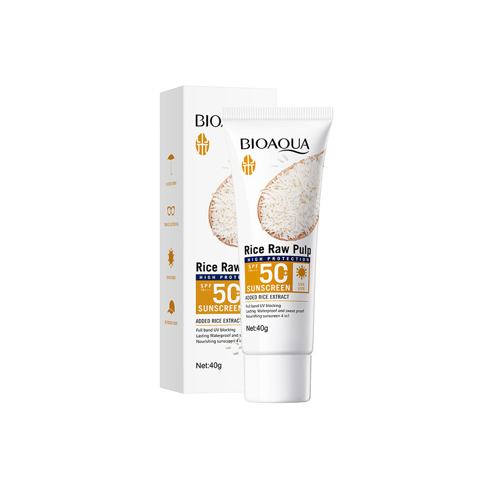 Cream Sunscreen 40G Bioaoua Sunscreen Isolation Sunscreen