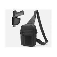 Tactical Gun Bag Pistol Holster Concealed Carry Chest Messenger Bag Pistol Bag Tactical Gun Bag Pistol Holster Concealed Carry