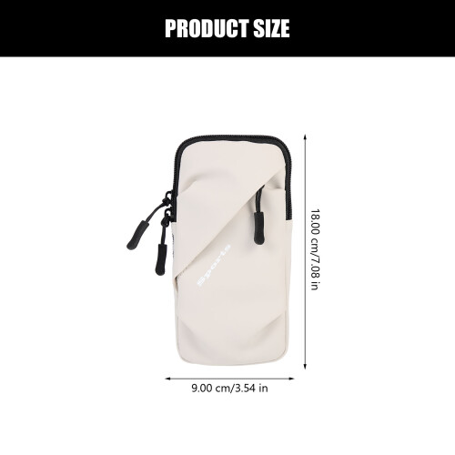 Étui Téléphone Bras Course Oxford Double Fermeture 1