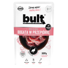 BULT Rich in quail - wet dog food - 500g