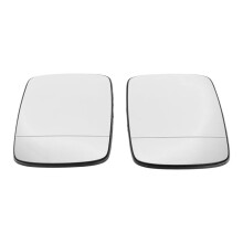 2 X Side Wing Mirror Rearview Mirror Glass Heated 51168250436 for E39 E46 320I 330I 325I 525I 1998-2006 LH/RH