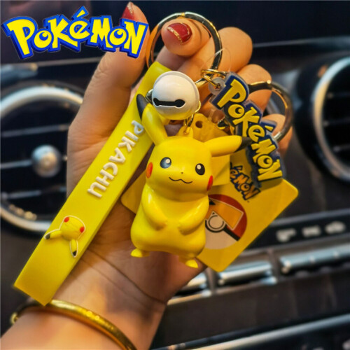 Προστατευτική θήκη για συλλέκτες Pokémon, μπρελόκ Pikachu, δημοφιλής μασκότ, επί 1