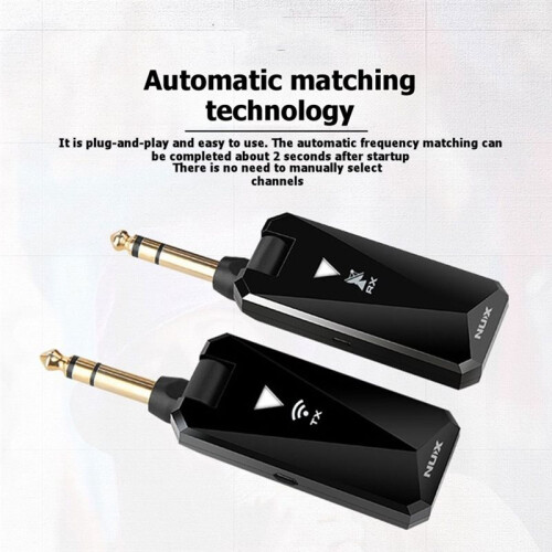 NUX B-5RC 2.4GHz Wireless Guitar System Charging Case Auto Match Bass Stringed Instruments Custom Parts