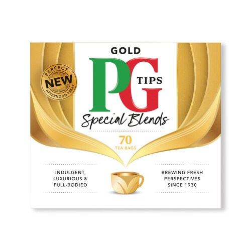 PG Tips PG Tips Special Blends Gold Teabags (Pack of 70) 801921 1