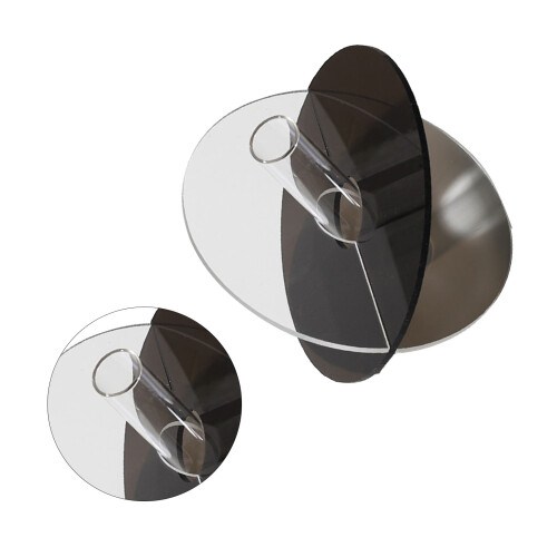 Minimalist Acrylic Vase Table Decor