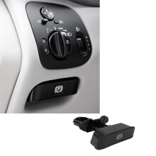Ensemble de PoignéE de DéGagement de Frein de Stationnement de Frein à Main de Voiture pour - Classe C W203 2001-2007 Classe CLK W209