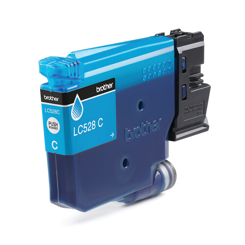 Brother Originaltintepatrone - BROTHER - LC528C - Cyan - Einzelpackung 2