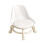 Kids Roller Step Stool Low Backrest White 5