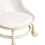 Kids Roller Step Stool Low Backrest White 8