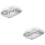 2Stk Butterhalter Silber Für Zuhause, Mit Deckel 5