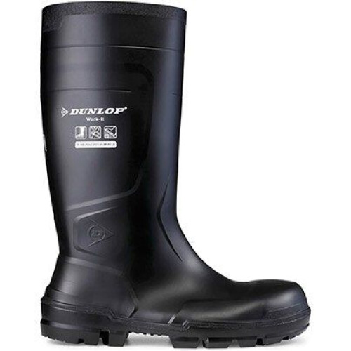 Dunlop Dunlop Work-It Black S5 Safety Wellington Boots 12 2