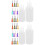 2Sets Nadelflasche Für Ton, Squeeze Flasche, Kunststoff Bunt 4