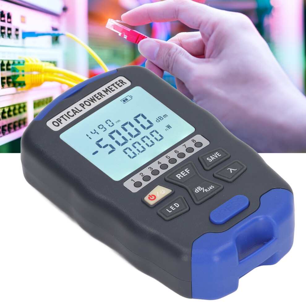 Mini Optical Fibre Power Meter Tester FC SC ST