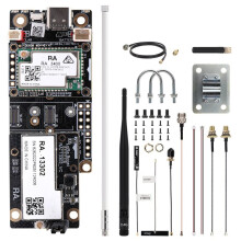 Kit Amplificateur Haute Puissance RAK WisMesh 1W pour Meshtastic et Meshcore avec Fibre Optique LoRaWAN 915 MHz Longue Portée 6 DBi