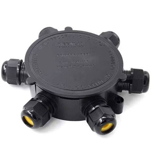 DEENLAI Waterproof Junction Box 24A/450V IP68 Fire Resistant for Outdoor LED 1