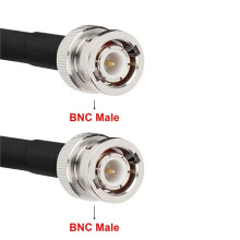 1PCS BNC Male to BNC Male Plug RG58 Coaxial Cable for Systems