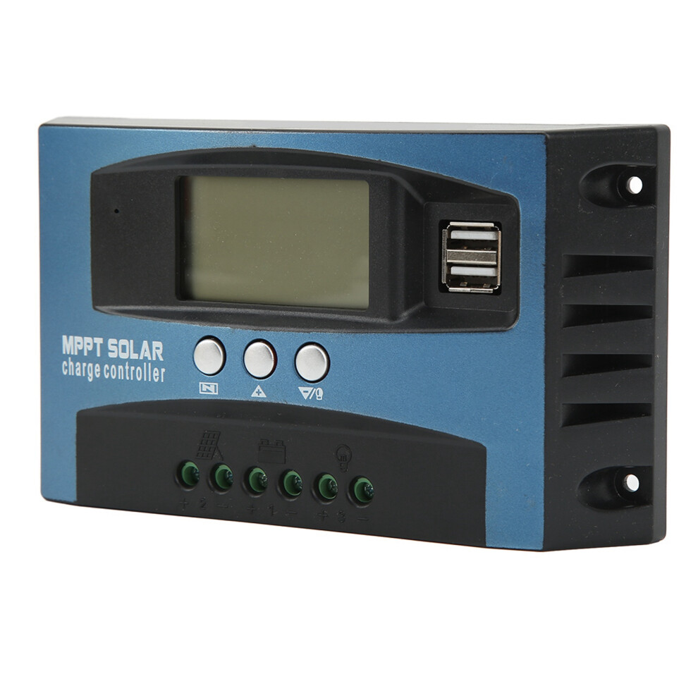 50A Solar Panel Regulator LCD 2 USB