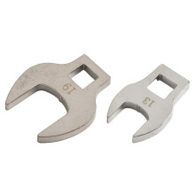 8Pcs 3/8In Drive Crowfoot Wrench 10 to 19mm Metric Foot Open End Spanner Metric for Ratchet Torque Wrench Tool